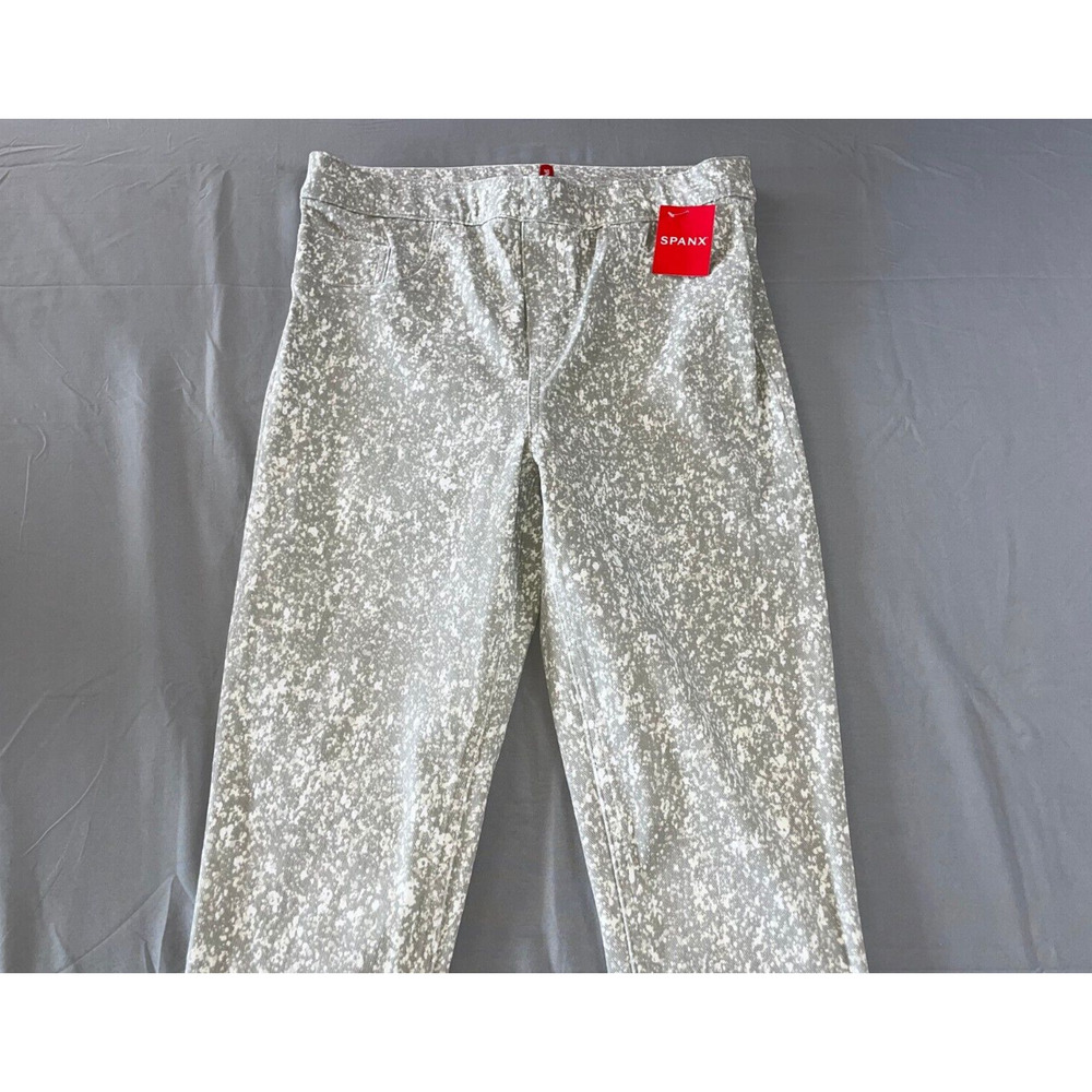 Spanx Ankle Jean-ish Legging, Jegging Pants In Speckled Gray . Size XS, NWT!! - Picture 1 of 7